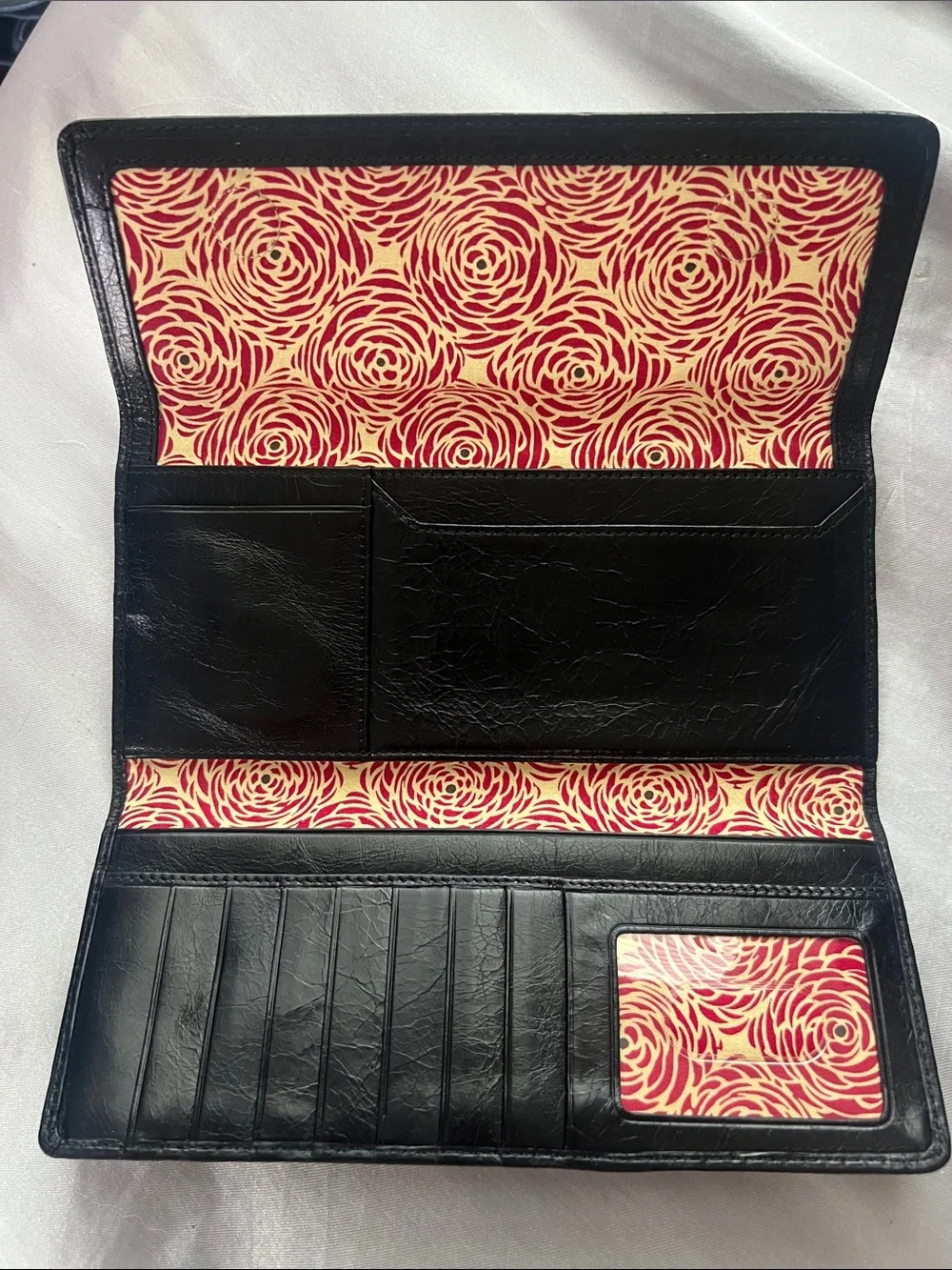 HOBO  Black Leather Key & Card Holder Wallet